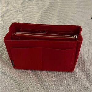 Red Felt Bag Organizer